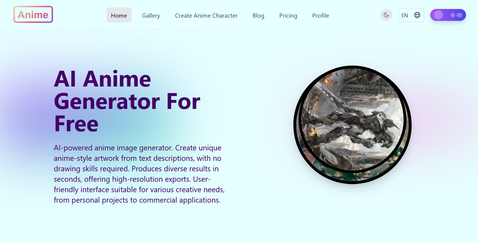 AI Anime Generator