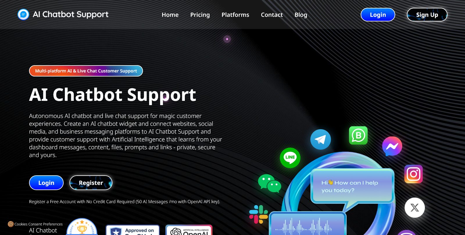 AI Chatbot Support