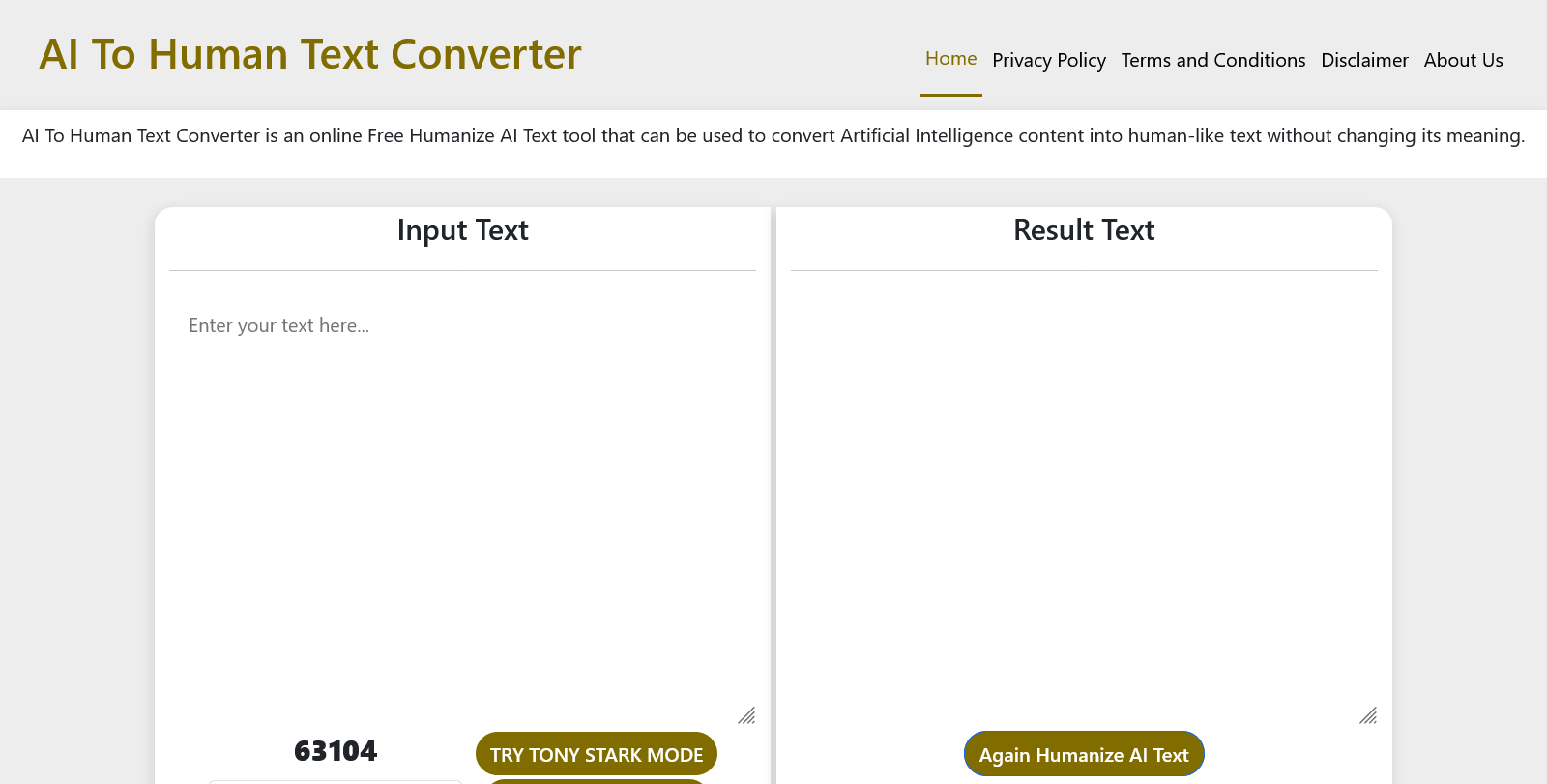 AI To Human Text Converter