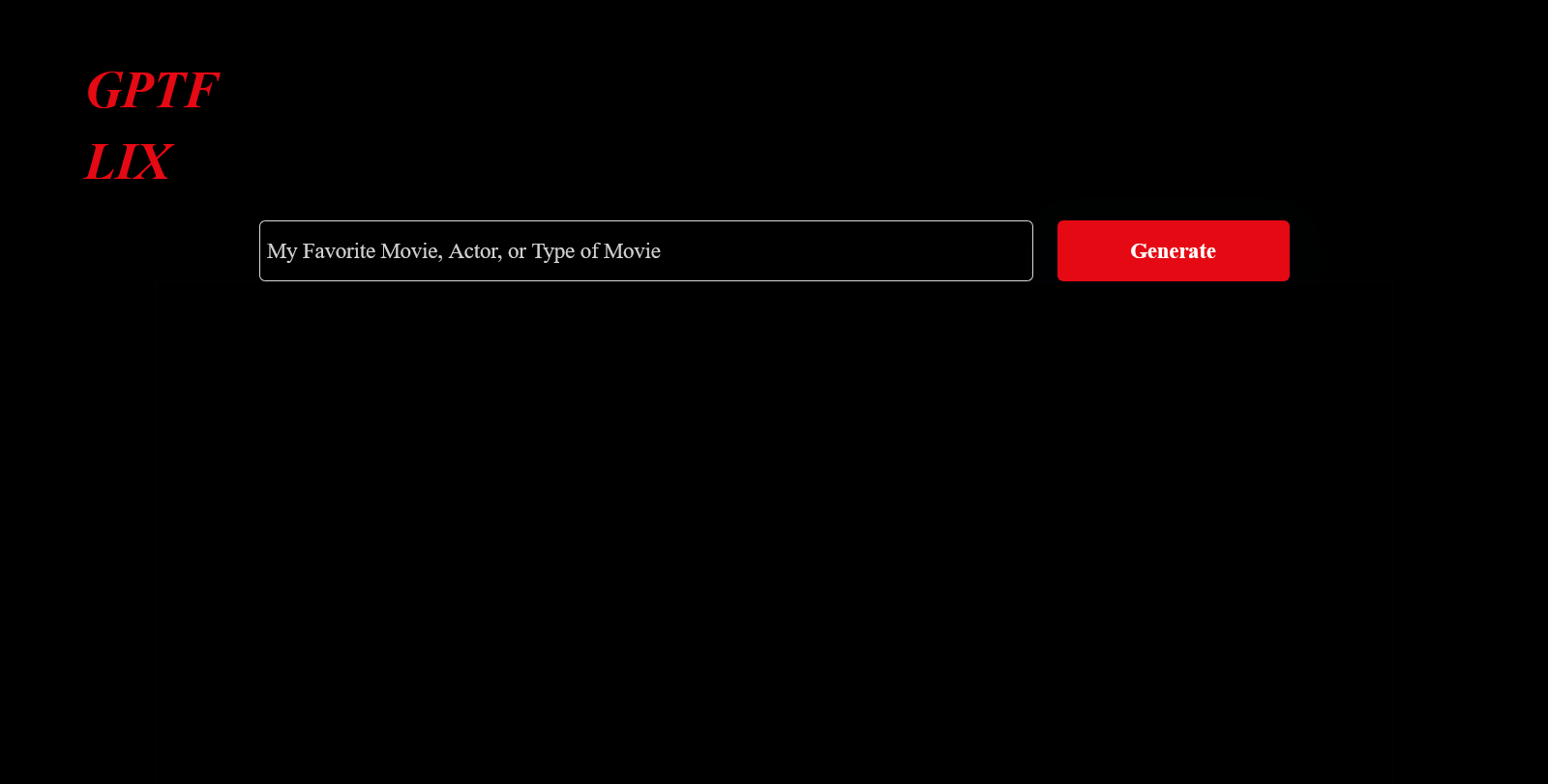 GPTFLIX