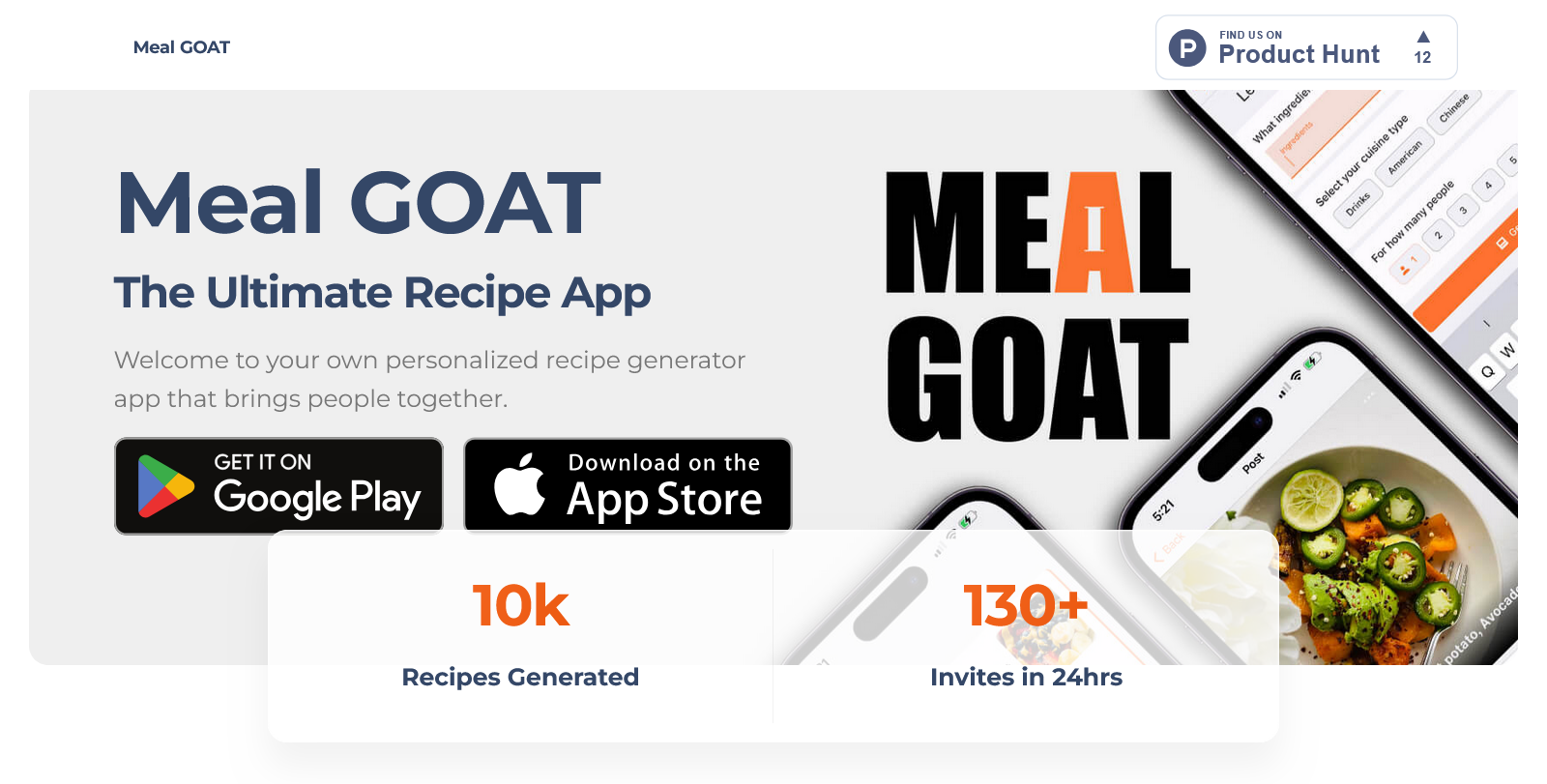 Meal GOAT